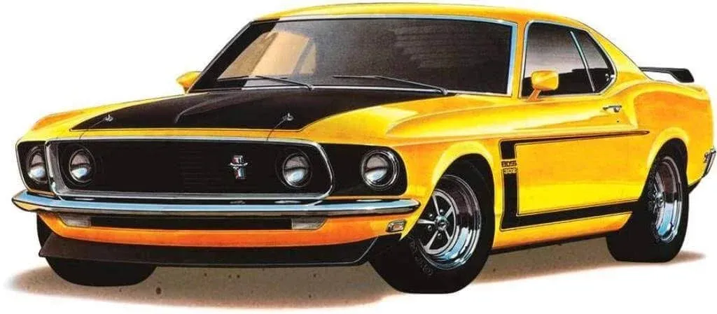 Revell 1969 Boss 302 Mustang Plastic Model Kit