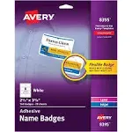 Avery Adhesive Name Badge Labels