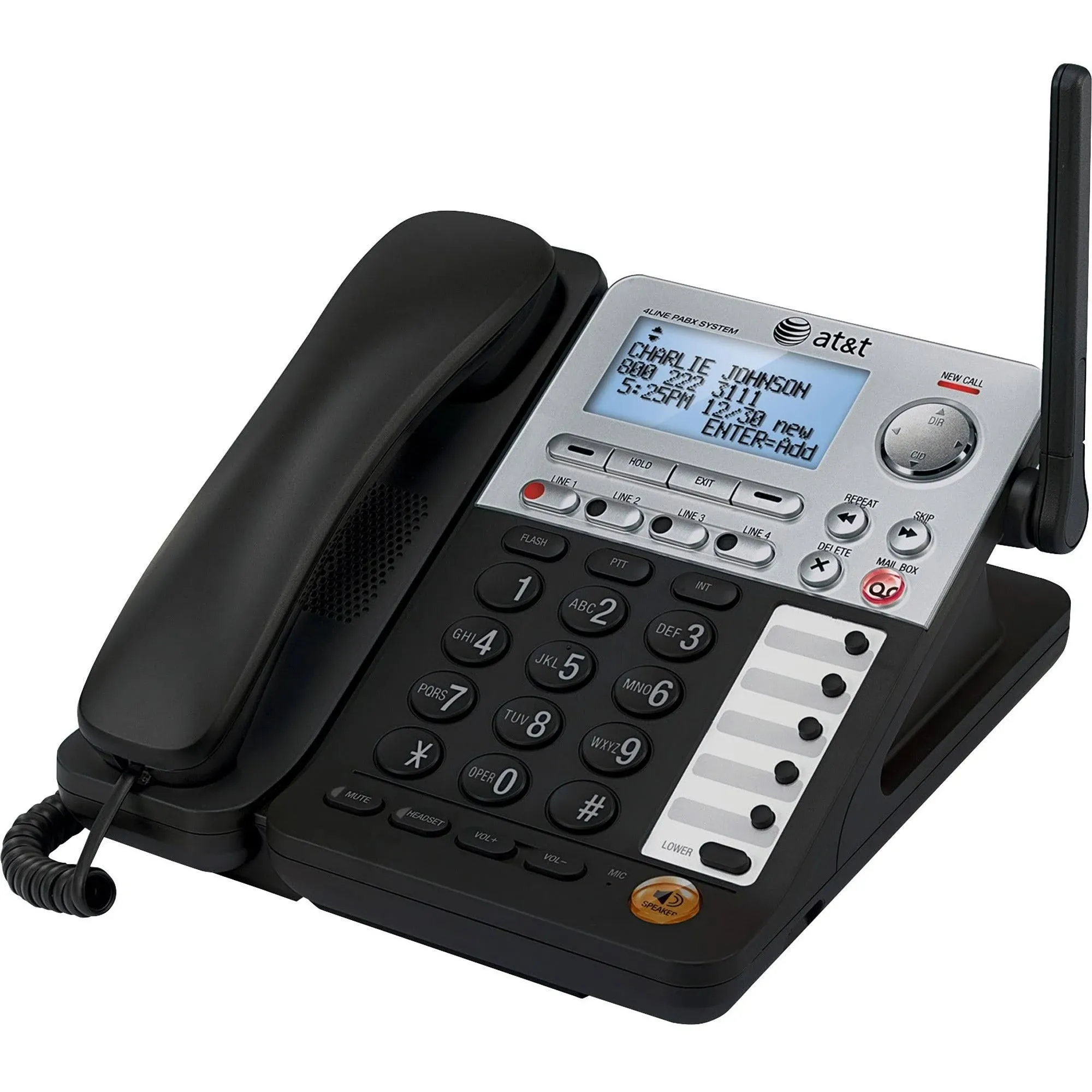 AT&T SynJ SB67148 Cordless Deskset