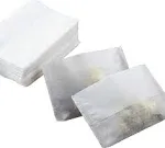 100-400 Pack Magik Disposable Filter Empty Teabags Herb Loose Tea Bag (400, 2.75''x3.54''Drawstring Seal)