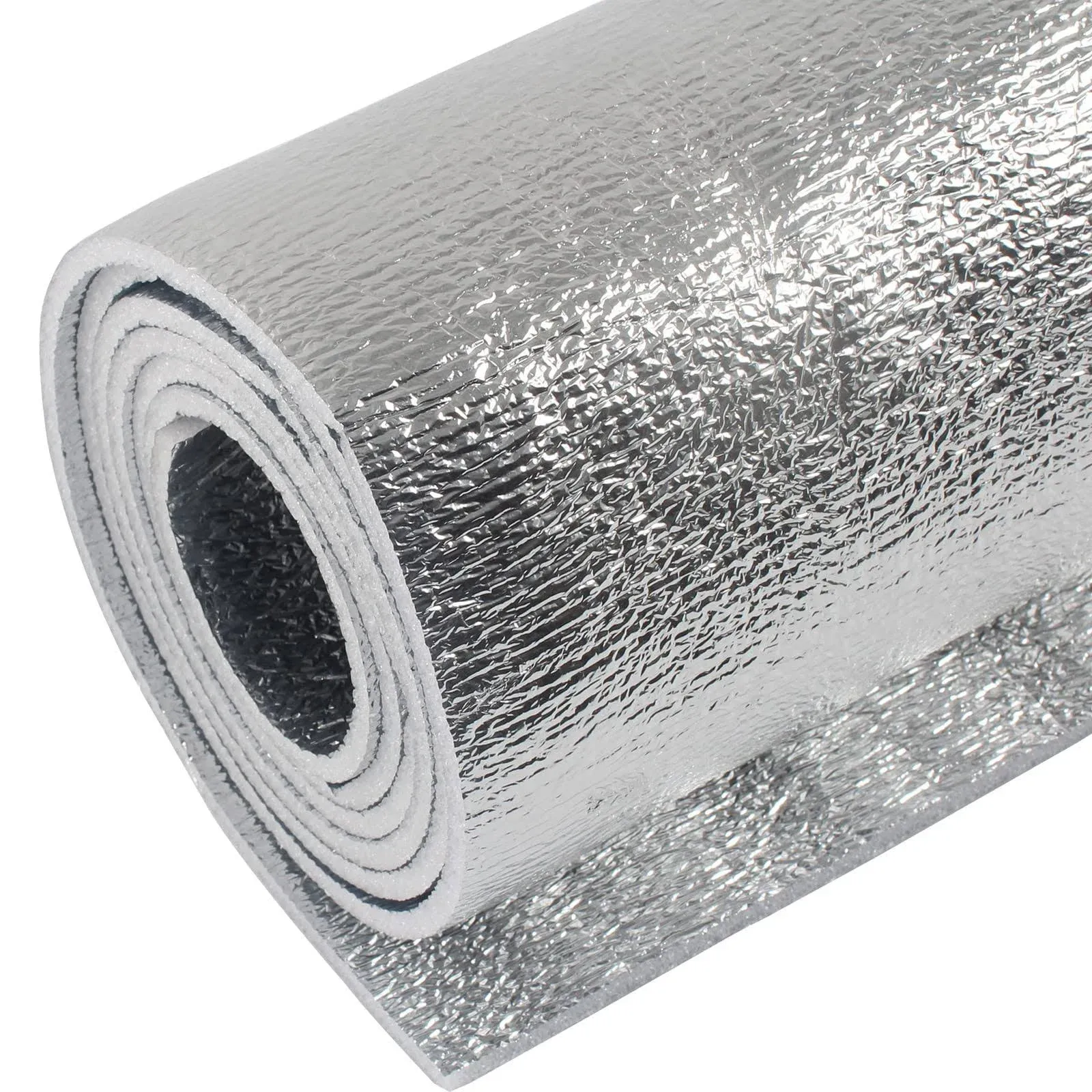 Halero 5mm Reflective Insulation Foam Core Radiant Barrier 40 80 Double Aluminum ...