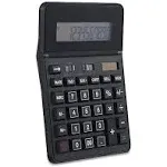 Staples 12-Digit Solar and Battery Basic Calculator Black (TR290/ST290-C<wbr/>C)