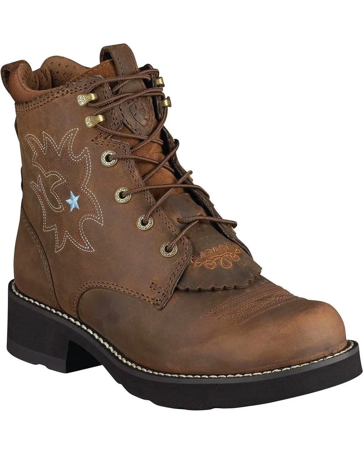 Ariat Probaby Lacer In Brown A- Lae Up Ankle Boot Size US 5 - 11