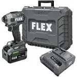 Flex 24V 1/4" Hex Impact Driver with Multi-mode Stacked-Lithium Kit