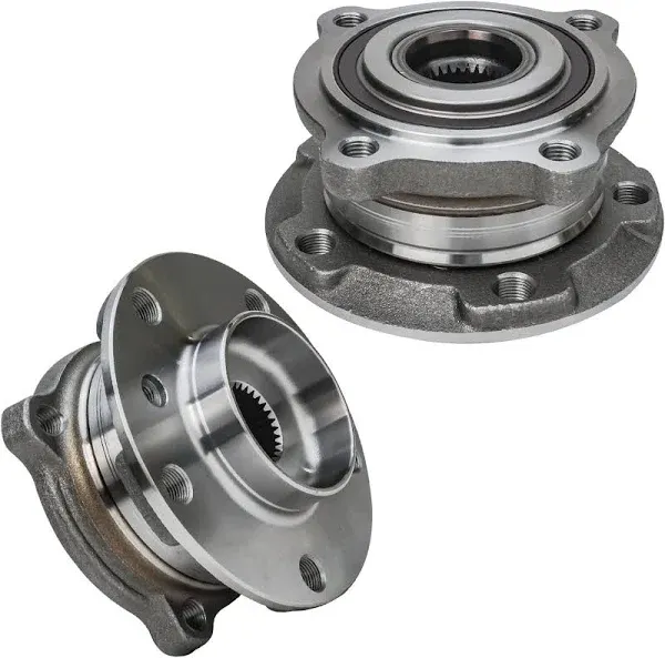 Detroit Axle 513305 x2 Front Wheel Hub Bearings for 2007 2008 2009 2010-2018 BMW X5 X6