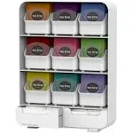 Mind Reader Anchor Collection, 11 Tea Bag Organizer Removable Drawers + Mind Reader 6 Drawer Tea Bag Holder and Organizer