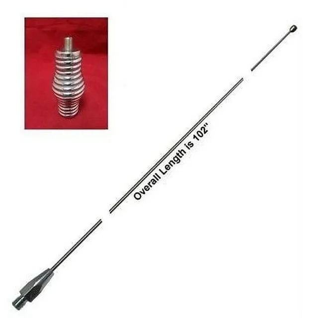 Hustler 102 Inch Whip CB Antenna