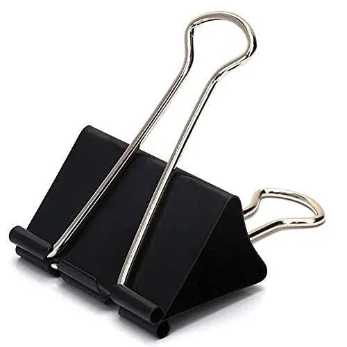 Ufmarine Extra Large Binder Clips 2.4 Inch Length, Jumbo Binder Clips for Office (18 Pcs)