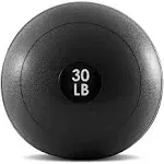 ProsourceFit Slam Medicine Balls 30 lbs, Black