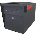 Mail Boss Locking Security Mailbox Black