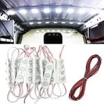 ROYFACC 60 LED Car Interior Light Bright White Lighting Dome Lamp Ceiling Work Lights Kit for Van Truck Auto Car Vehicle Caravan DC 12V