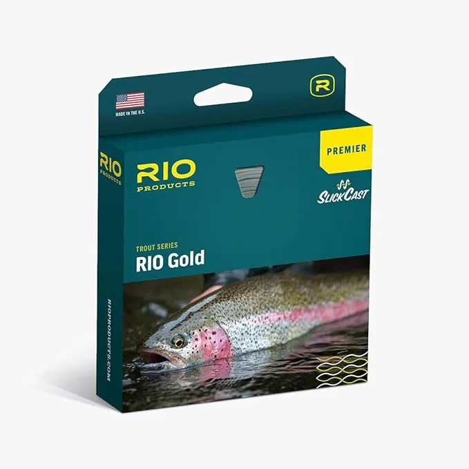 Rio Gold Fly Line (Premier) WF5F / Moss/Gold