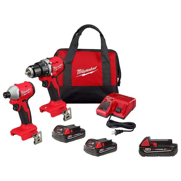 Milwaukee Compact Brushless 2-Tool Combo Kit