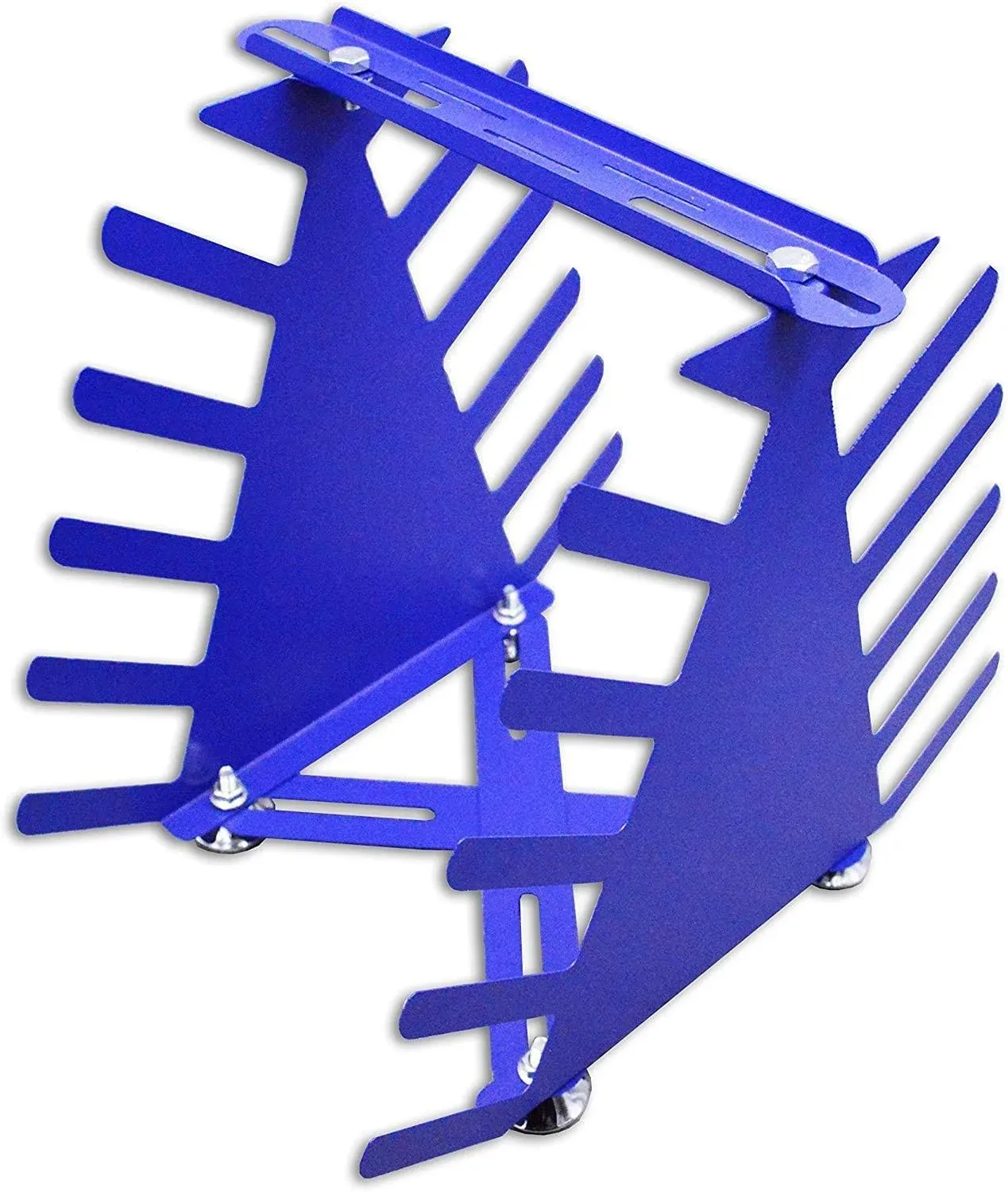 5 Layers Desktop Screen Printing Squeegee and Scraper Rack with Non-slip Mat