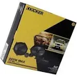 Kicker 46CSS684 - 6" x 8" Component Speakers