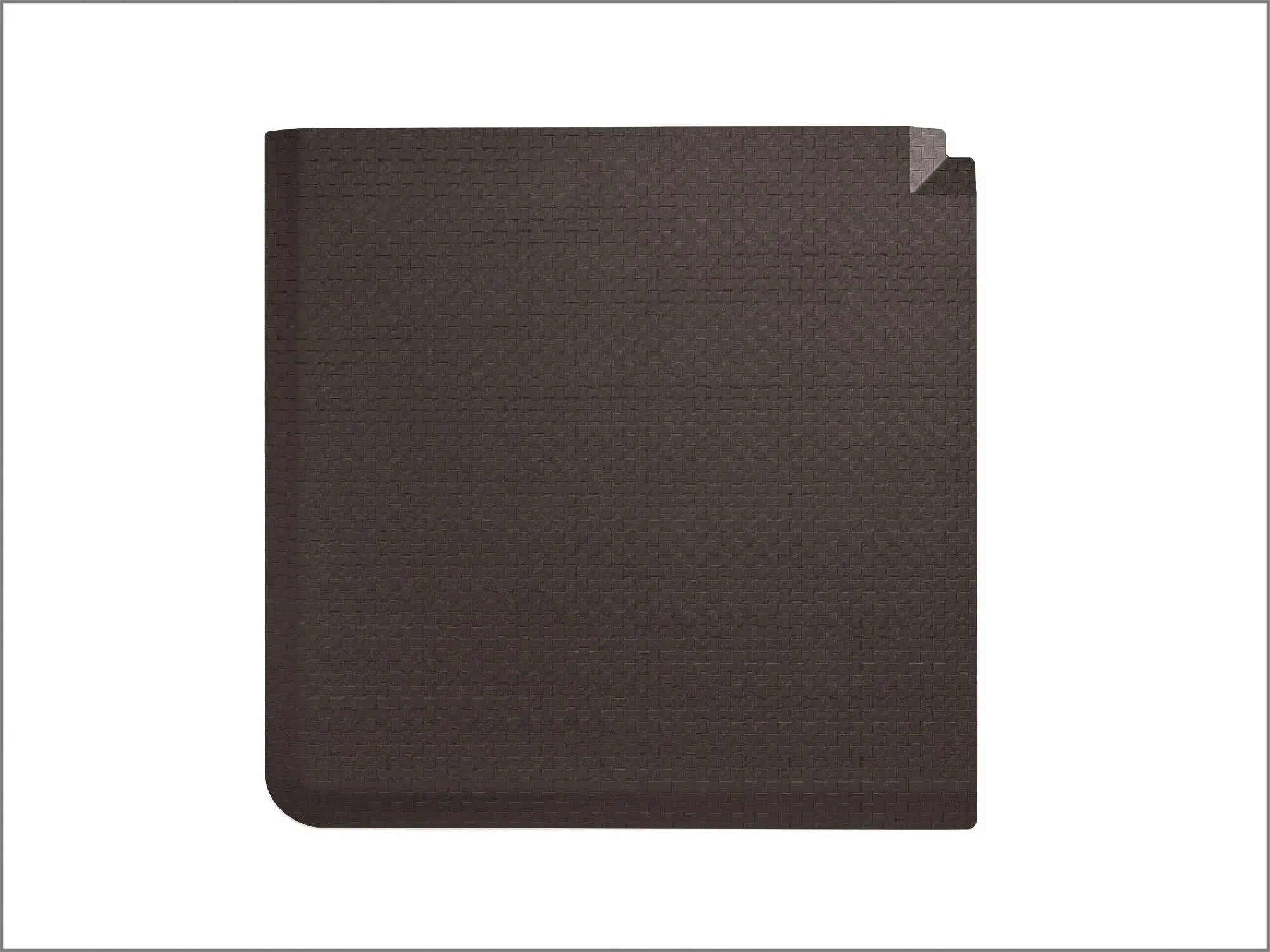 WeatherTech ComfortMat Connect - Corner Mat - 25"x25" - Woven - Cocoa