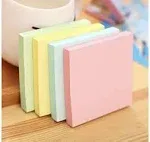 Awei AZHI Sticky Notes 3x3, Self-Stick Notes, 36 Pads, 100 Sheets/Pad, Assorted Colors Stickies, Easy to Post Notes for Study, Works, Daily Life (36)