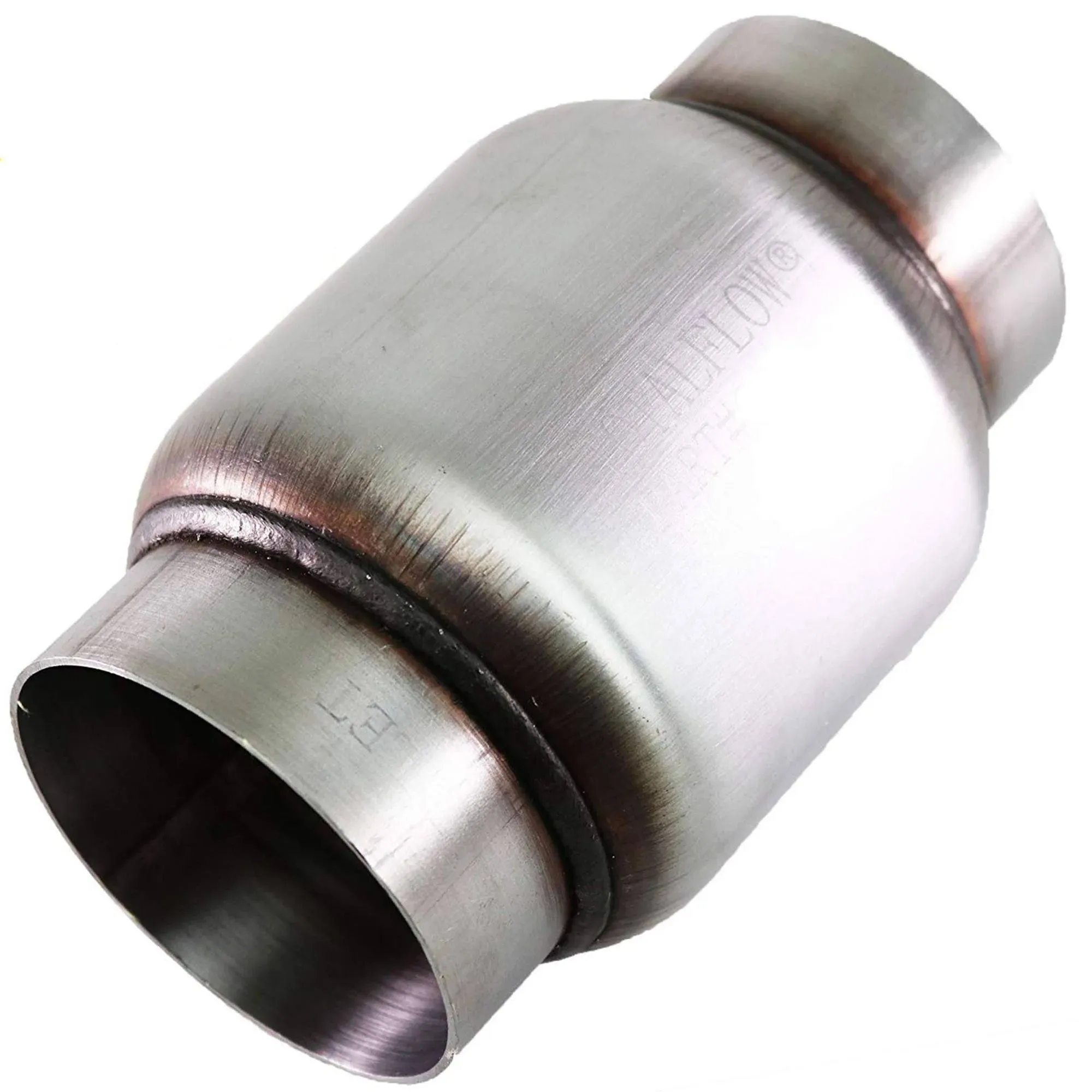 TOTALFLOW 642 Universal Race Exhaust Muffler - 2 Inch Inner Diameter|2 Inch Outer Diameter