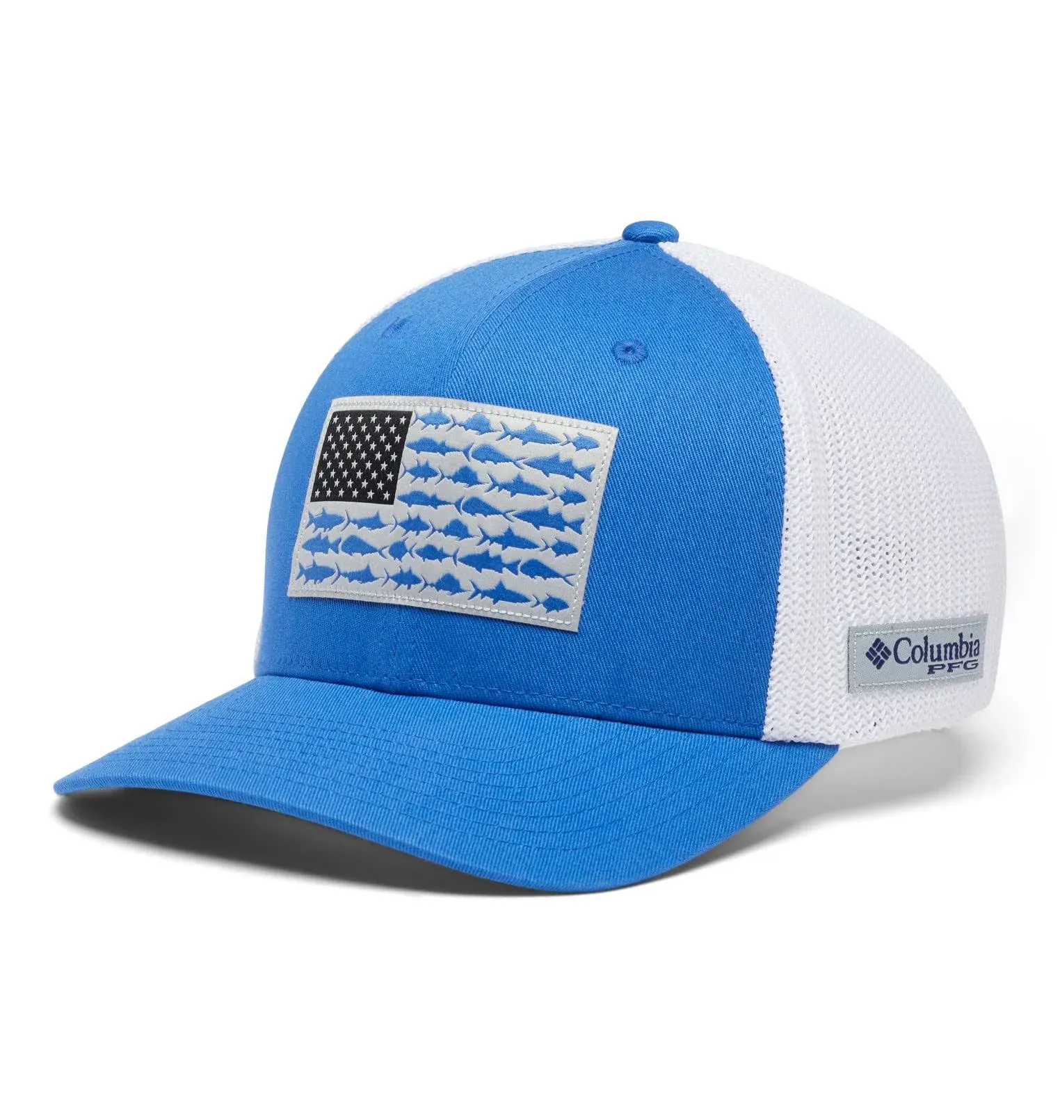 Columbia PFG Fish Flag Mesh Ball Cap-High