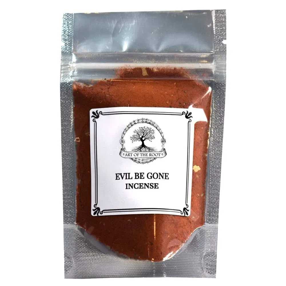 Evil Be Gone Incense for Negativity, Spirits & Unwanted Energy 1.25 oz Hoodoo ...