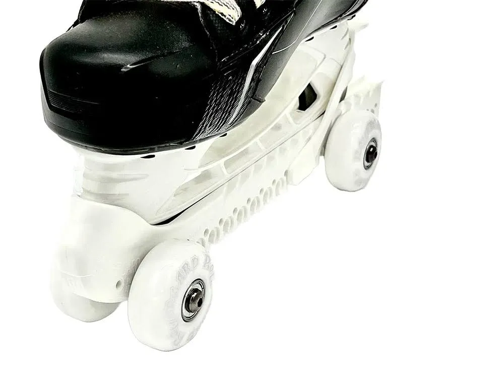 Rollergard Hockey Ice Skate Guards, One Size Fits Most, White