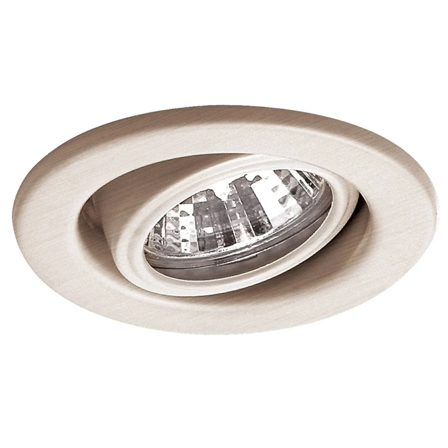 2.5 LOW Volt GY5.3 Brushed Nickel Recessed Lighting, Commercial and Residential Lighting