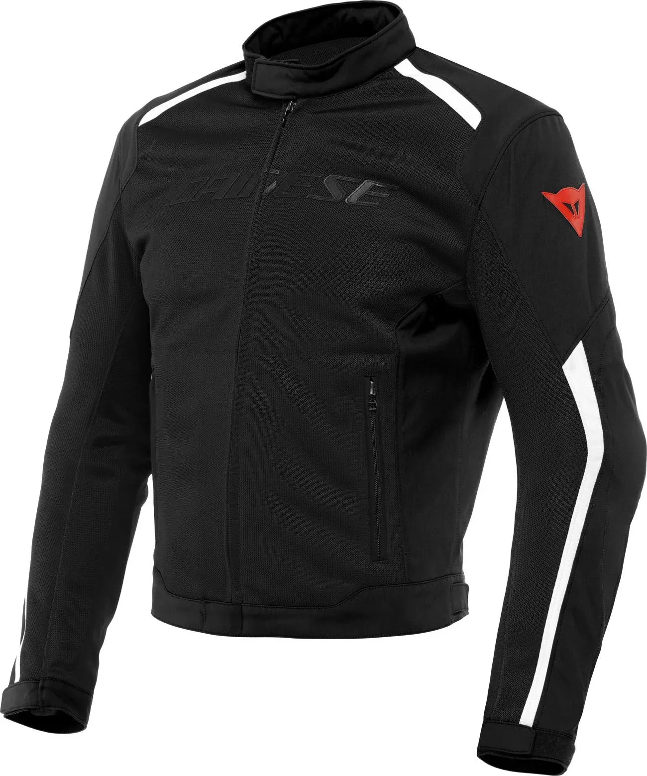 Dainese Hydraflux 2 Air D-Dry Mens Motorcycle Jacket Black/Lava Red 56 EUR