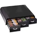 Anchor 36 Capacity Coffee Pod Drawer, 13.46 X 12.87 X 2.72, Black