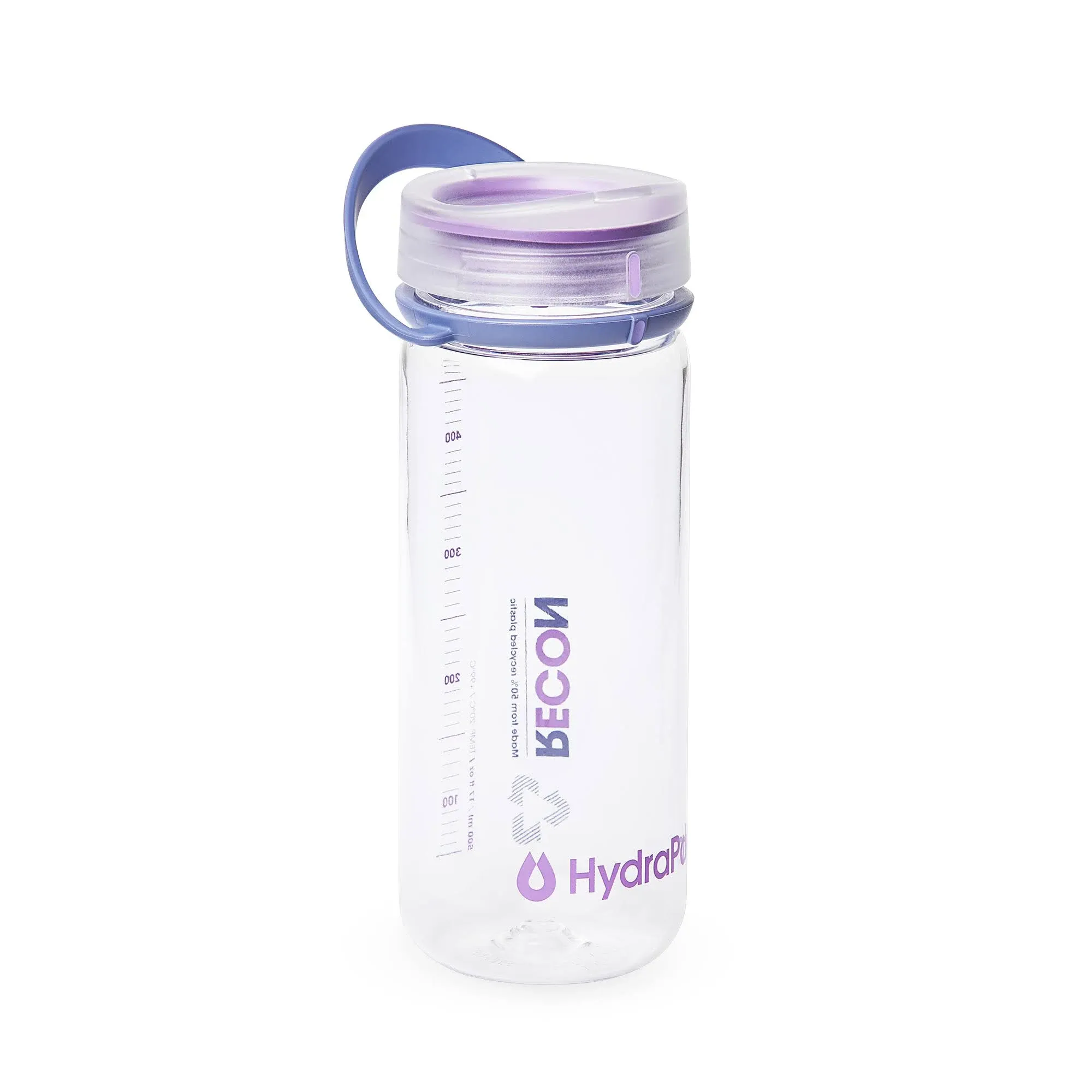 Hydrapak Recon 500ml Bottle - Clear Iris Violet