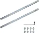 POWERTEC 71358 Track Saw Guide Rail Connector Set for Festool, Makita, DeWalt ...