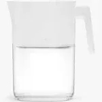 LARQ Pitcher PureVis 1.9L/ 8-Cup | Self-cleaning UV Water Filter Pitcher (White)