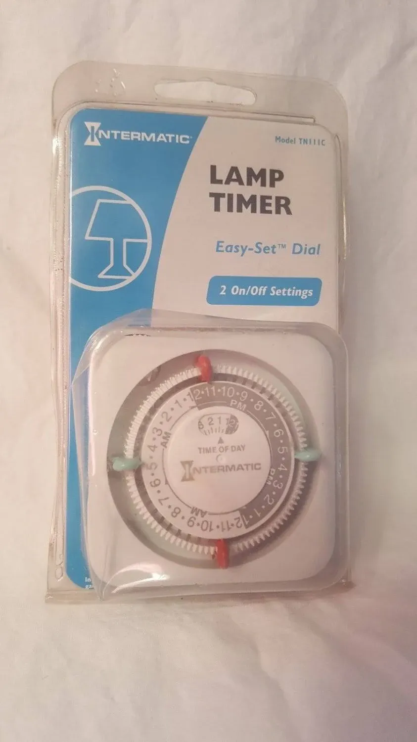 ntermatic 24 Hour Lamp Appliance Timer TN111C