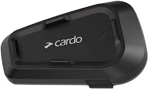 Cardo Systems Spirit HD Motorcycle Bluetooth Communication Headset - Black, Dual Pack