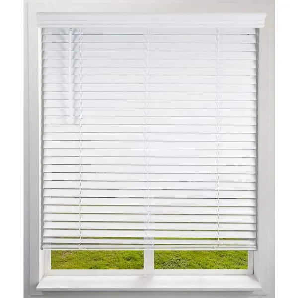 Arlo Blinds Cordless Faux Wood Horizontal Blinds