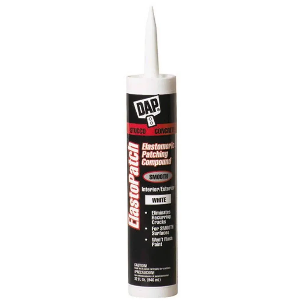 Patching Compound, 10.1 oz, Cartridge, White