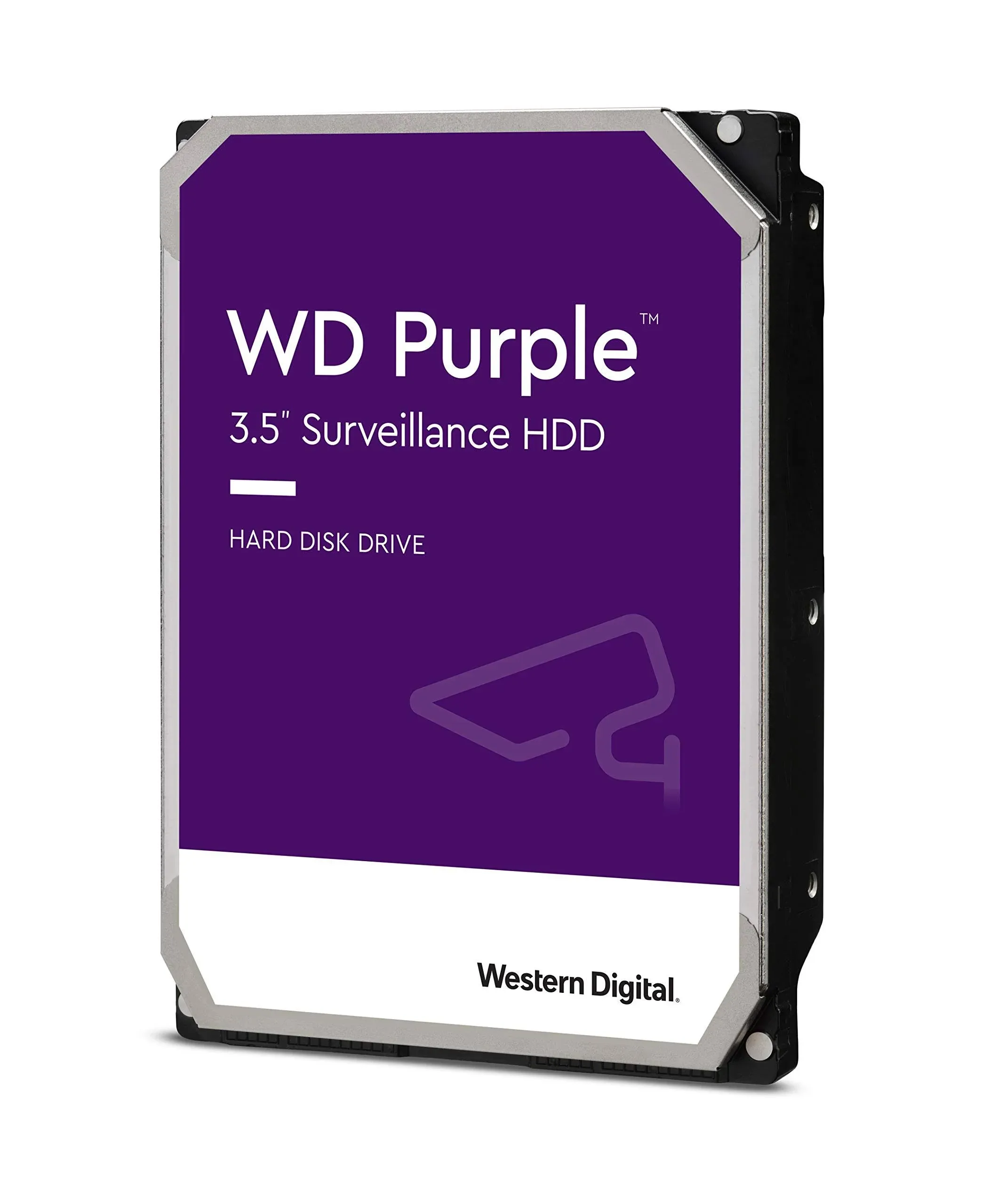 Western Digital 4TB WD Purple Surveillance Internal Hard Drive HDD - SATA 6 Gb/s, 256 MB Cache, 3.5" - WD43PURZ