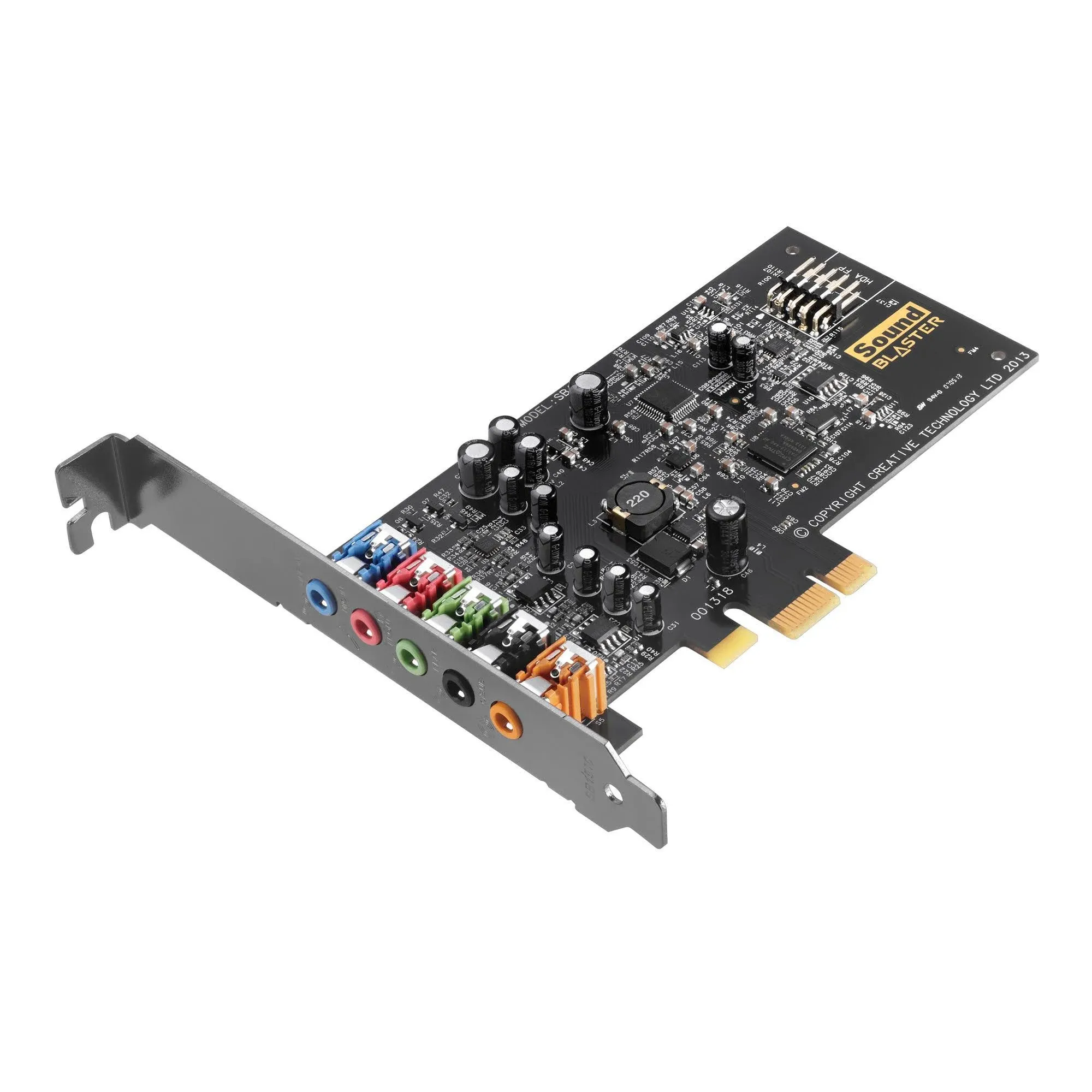 CREATIVE LABS SOUND BLASTER AUDIGY FX PCIE 24BIT SOUND CARD / 70SB157000000 /