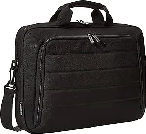 Amazon Basics 15.6 inch Laptop and Tablet Case Shoulder Bag, Black