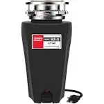 American Standard 10-US-AS-5 Garbage Disposer, 1/2 HP, Black