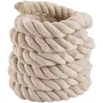 Faxco 10ft Natural Twisted Cotton Rope