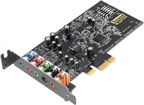 Creative Sound Blaster Audigy FX PCIe 5.1 Internal Sound Card with High Performance Headphone Amp for Pcs