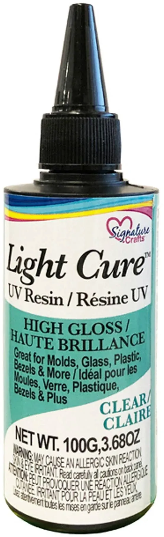 Signature Crafts Light Cure UV Resin - Clear, 100 g