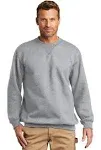 Carhartt Men's K124 Midweight Sweatshirt - XX-Large - Heather GrayCarhartt Men's K124 Midweight Sweatshirt - XX-Large - Heather Gray