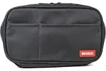 LIHITLAB Zipper Pen Case, 7.9 Ã— 2 Ã— 4.7 Inches, Black (A7551-24)