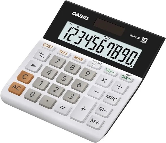 Casio MH-10M 10 Digit Desktop Calculator