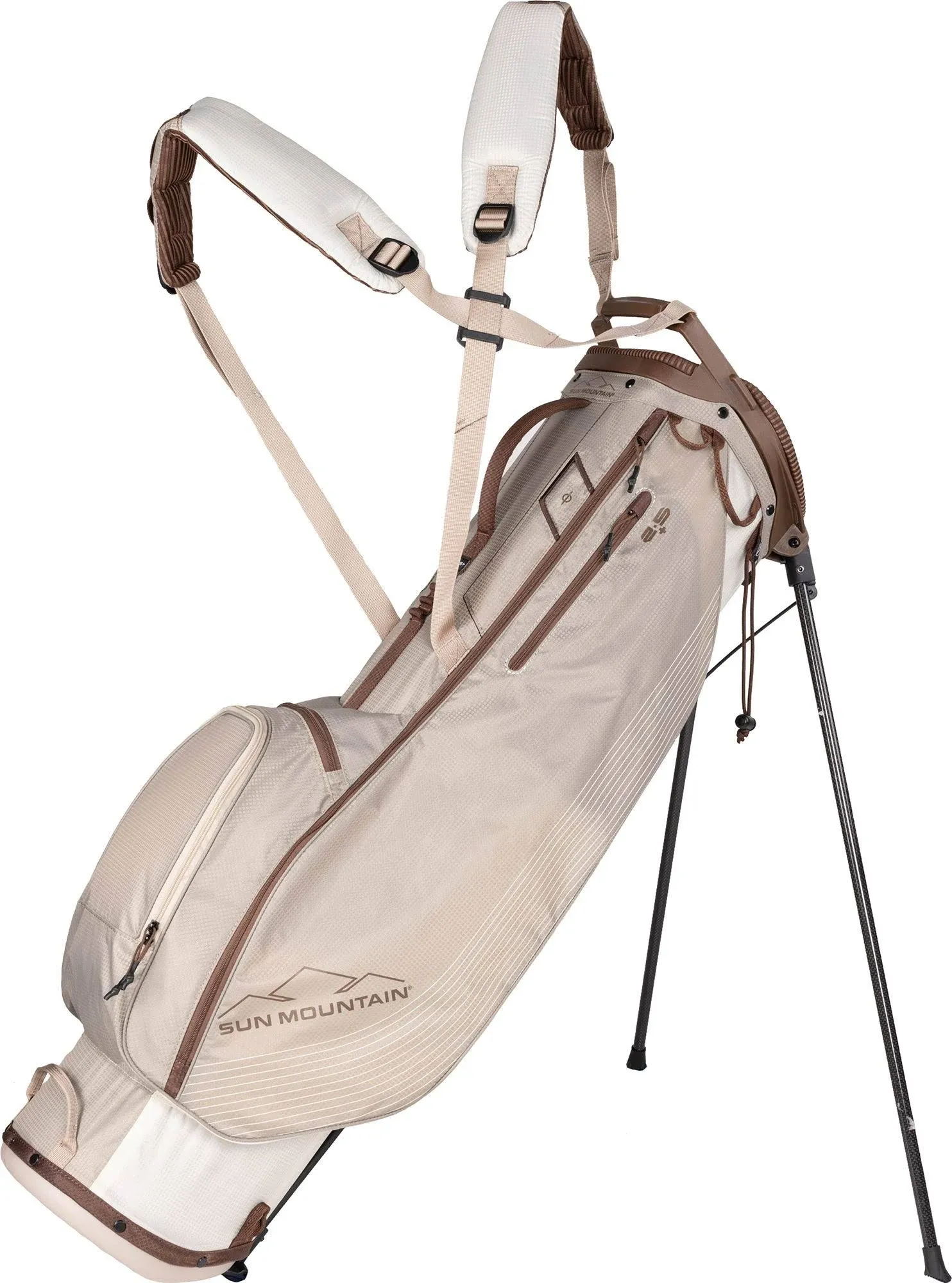 Sun Mountain 2023 Women's 2.5+ Golf Stand Bag Beige/Brown