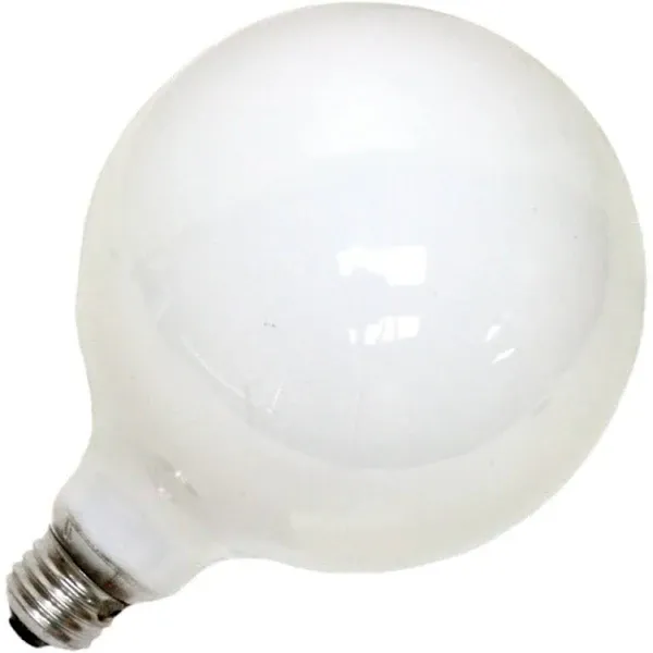 GE 60-Watt Soft White G40 Globe Light Bulb