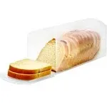 Youngever Plastic Bread Container, Sandwich Size Bread Storage Bin