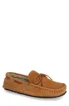 Shop Minnetonka Men's Casey Slipper Men's Shoes In Camel