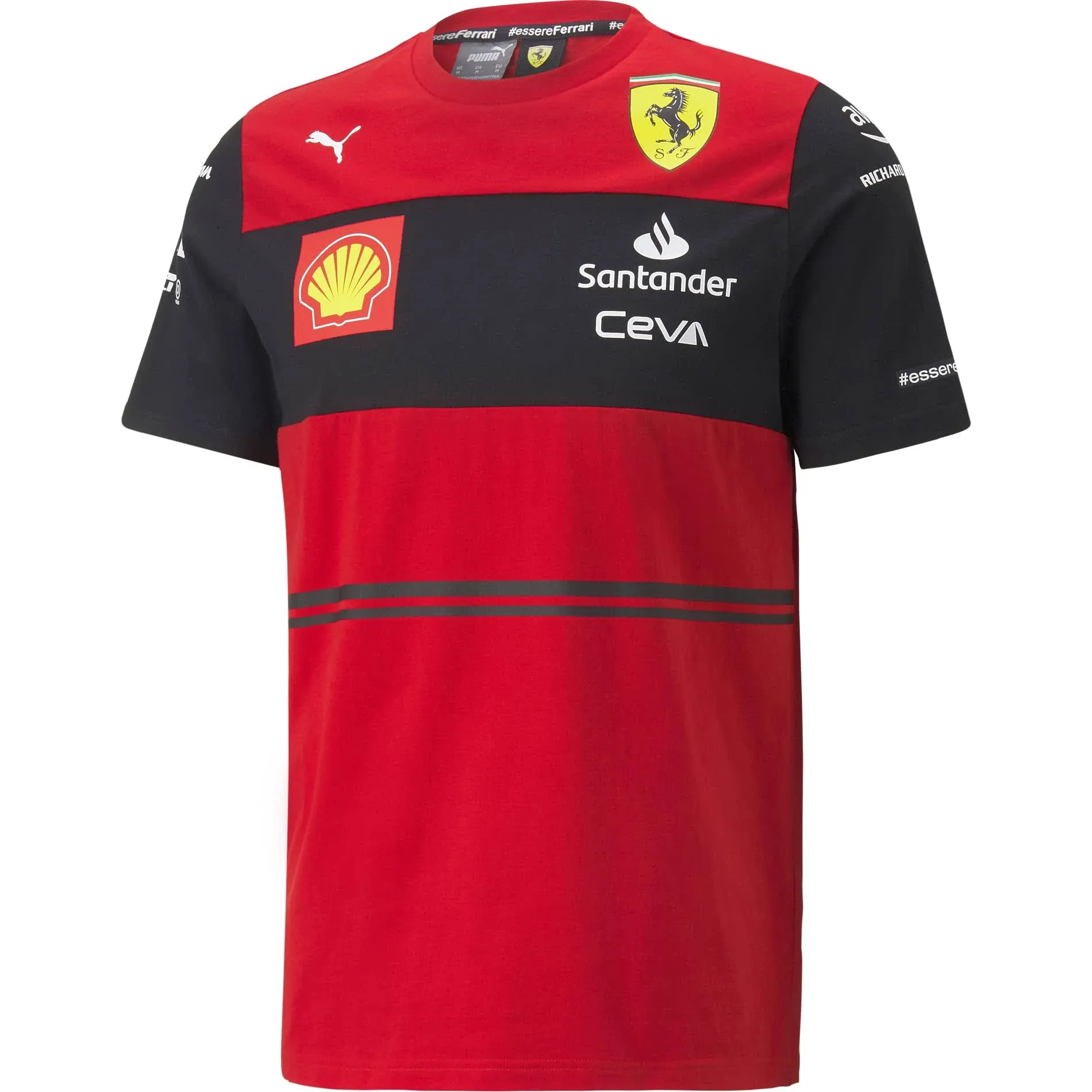 Team T-Shirt 2022 - Scuderia Ferrari - Red XXL